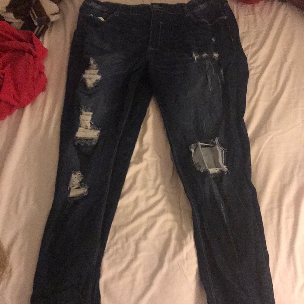 Women’s boyfriend jeans in size 18